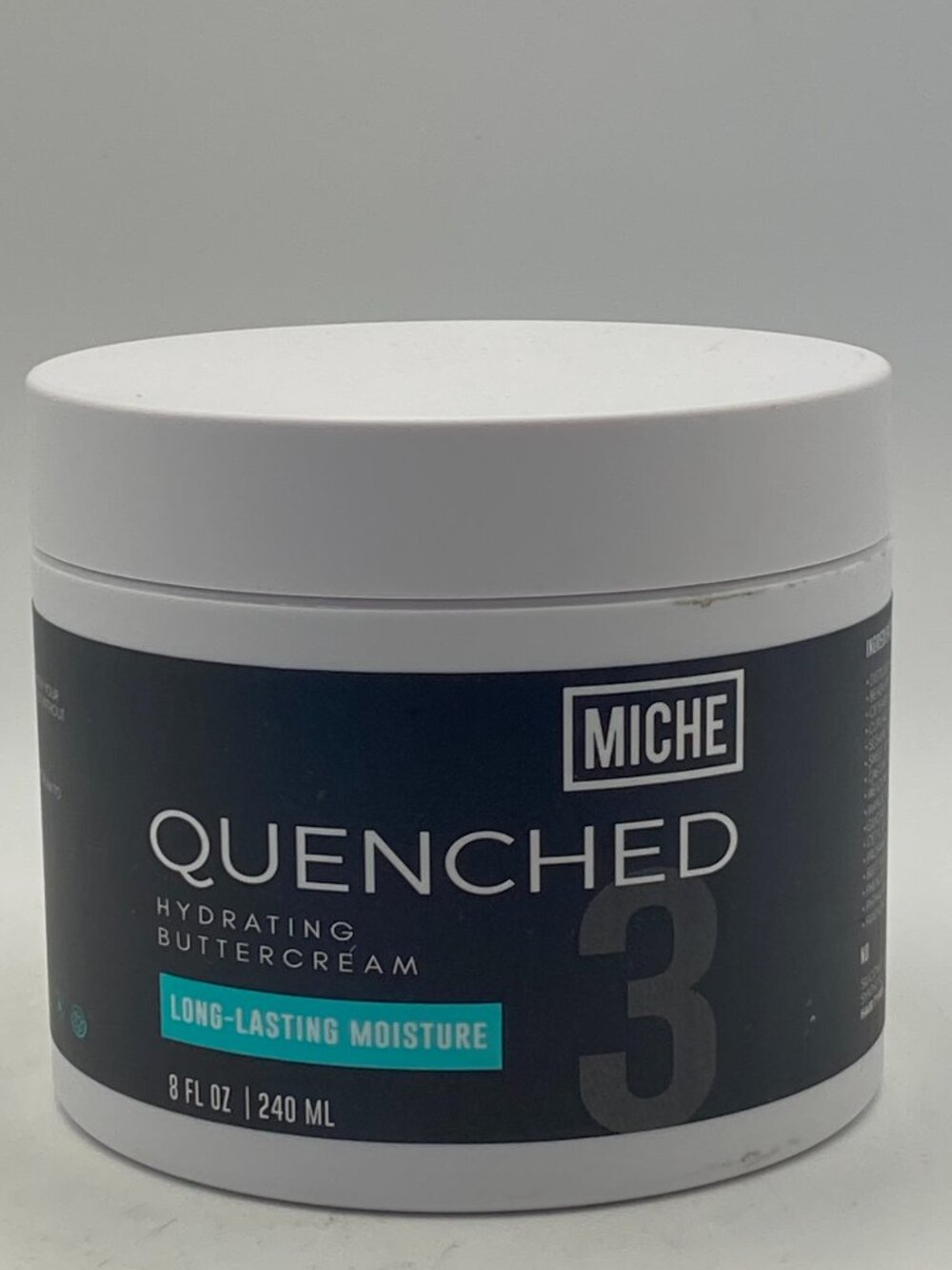 MICHE Quenched Hydrating Buttercream 8 fl oz / 240 ml – Long-Lasting Moisture